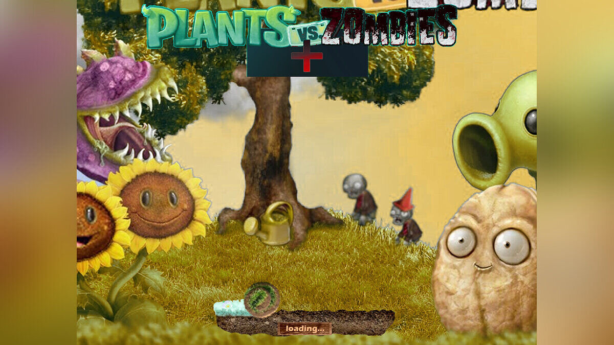 Plants vs. Zombies — Graphic mod Real Life Edition HARDCORE+ [4.0]