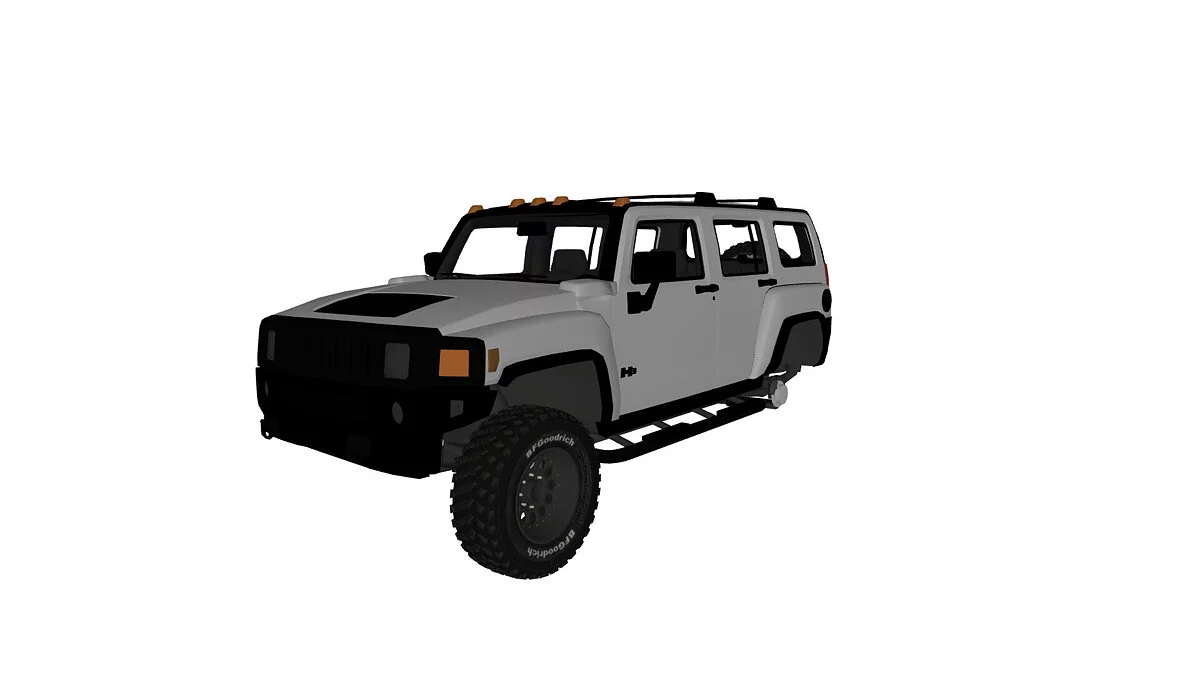 Simple Car Crash Physics Sim — Hummer Xs