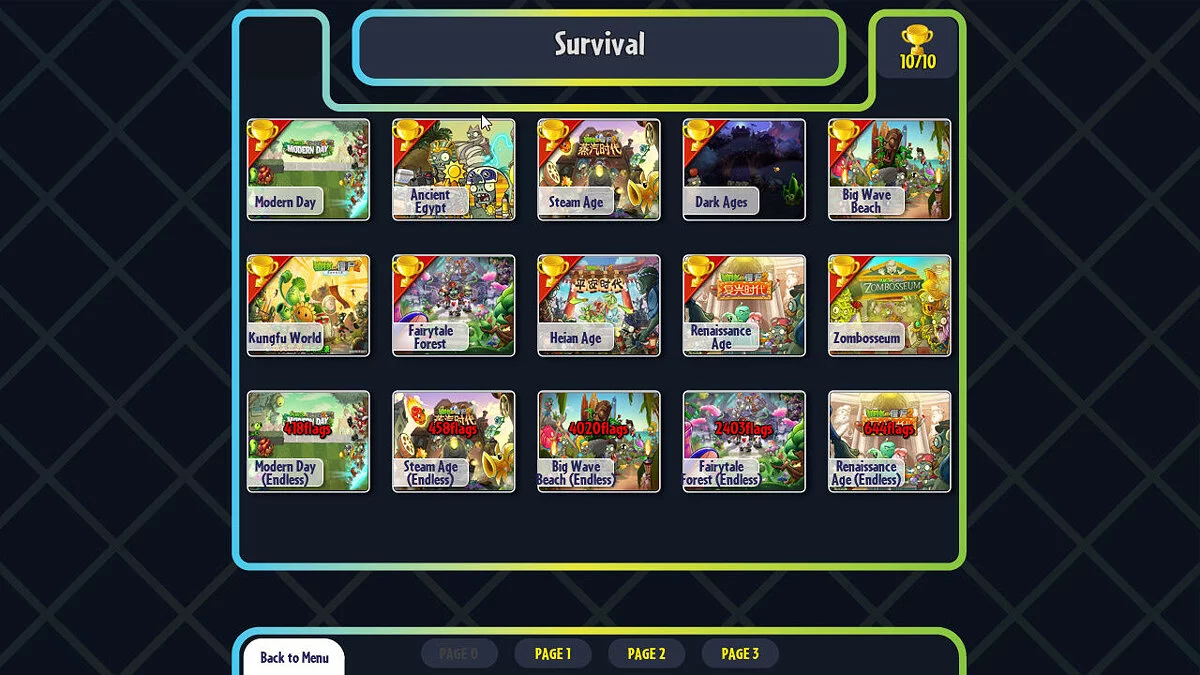 Plants vs. Zombies — Міжвимірна Одісея — глобальна переробка всієї гри