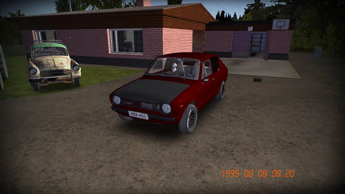 My Summer Car — Red and black Satsuma