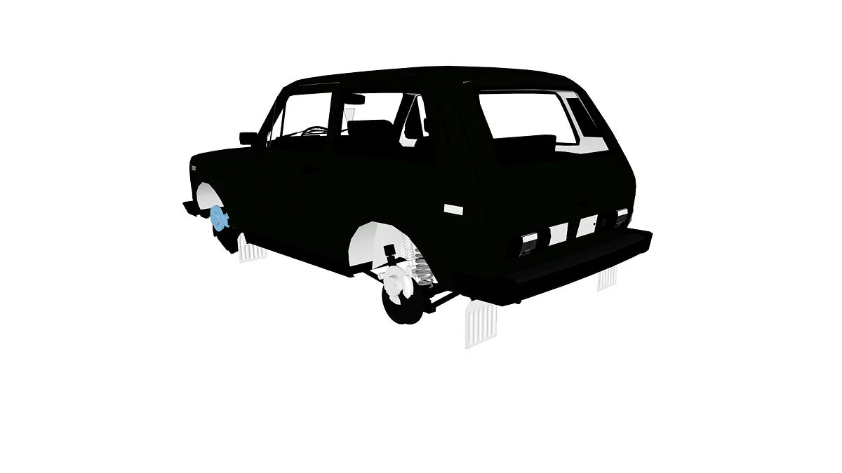Simple Car Crash Physics Sim — Lada Niva (antiga)