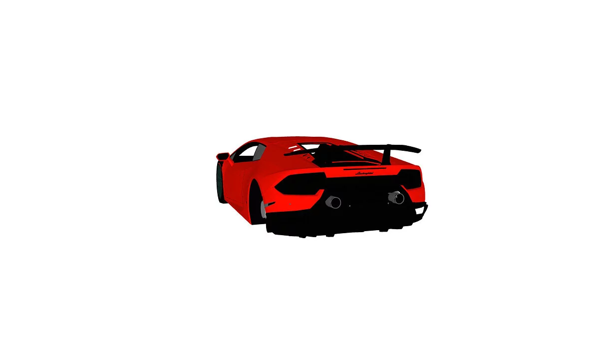 Simple Car Crash Physics Sim — Lamborghini Huracan Perfomante