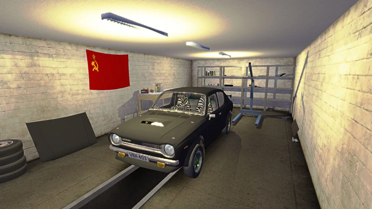 My Summer Car — Rally winner's car. 1 million marks. The plot is untouched