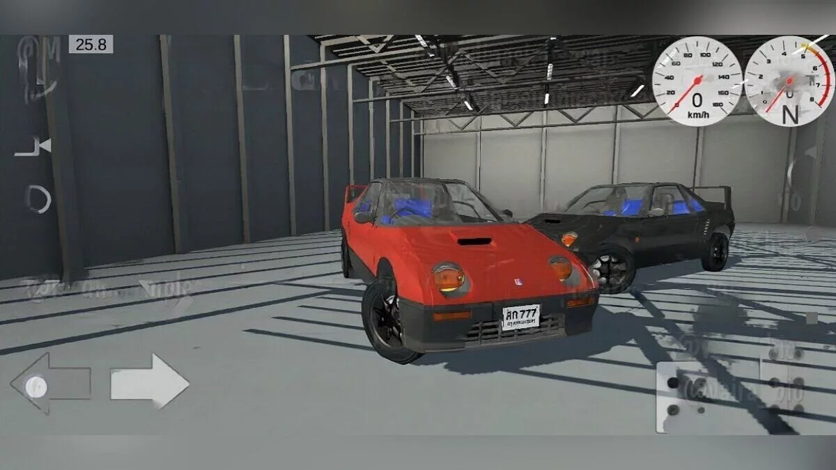 Simple Car Crash Physics Sim — Mazda Autozam AZ-1