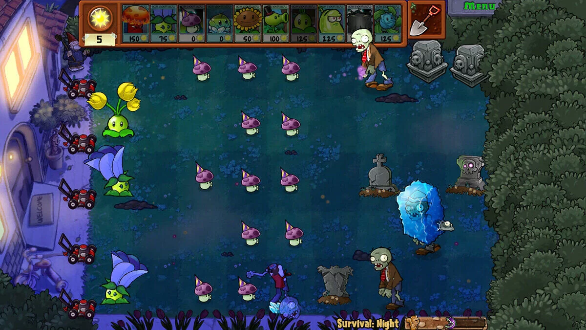 Plants vs. Zombies — Мод Розширений та Покращений [v2.0]