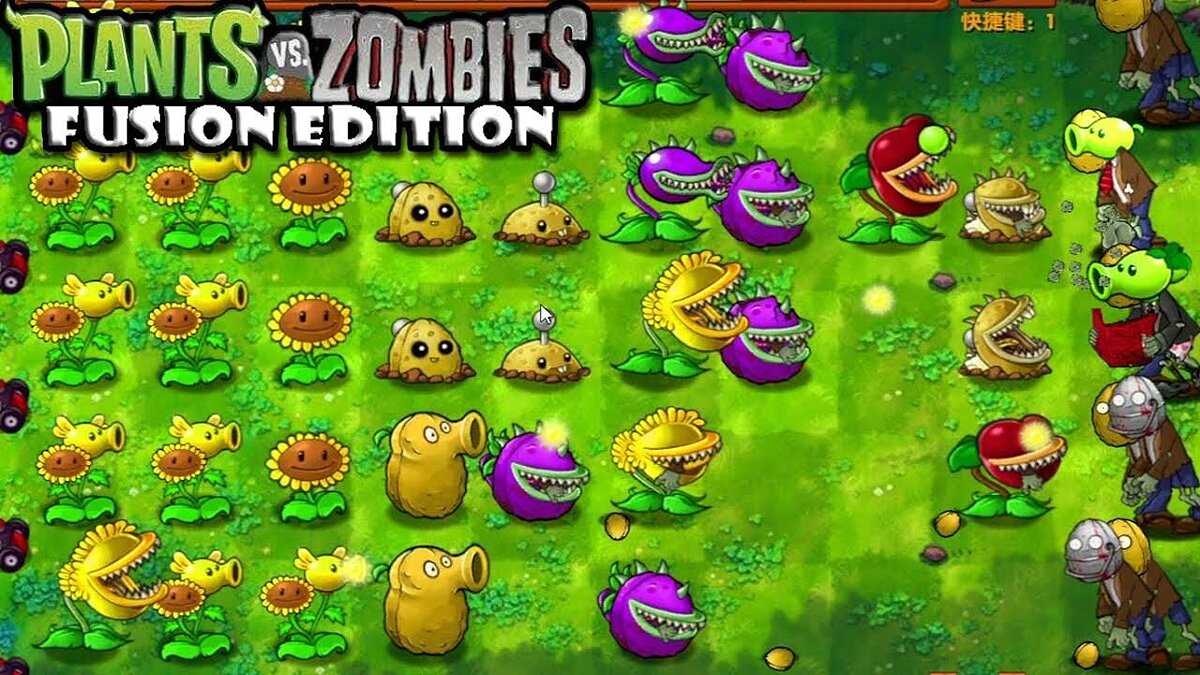 Plants vs. Zombies — Mod Plants vs Zombies Fusion Edition (v2.1.4) [PK and Android]