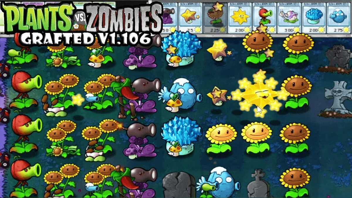 Plants vs. Zombies — Mod Plants vs Zombies Injertado v1.106 [PK y Android]