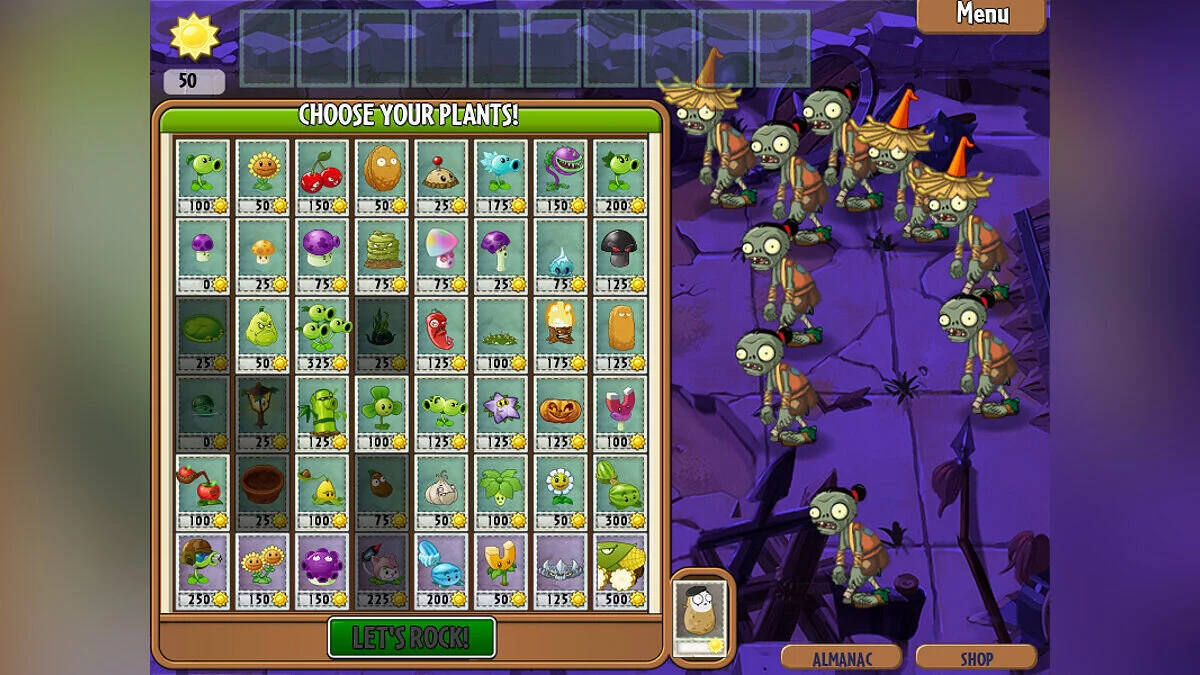 Plants vs. Zombies — Mod PvZ 2 PAK — Versão Japonesa