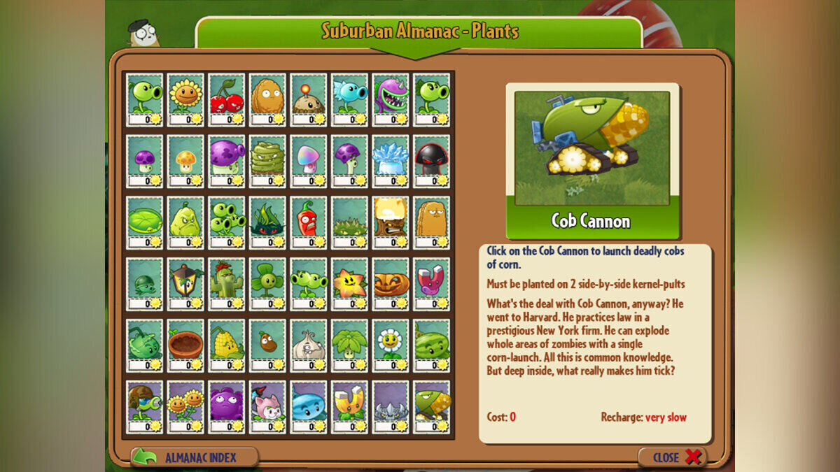 Plants vs. Zombies — Combined PvZ 2 PAK and Free Plants mods