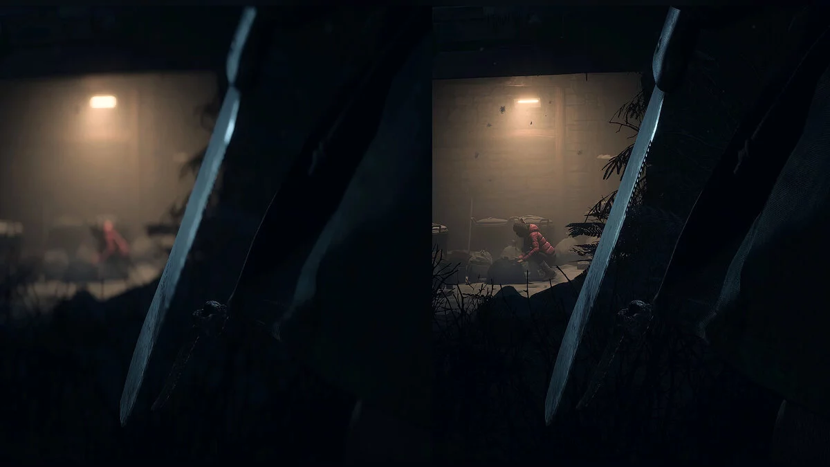 Until Dawn Remake — Desconectar la profundidad de la nitidez