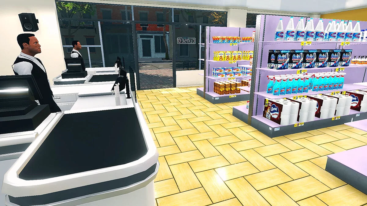 Supermarket Simulator — Паркетні підлоги з дерева