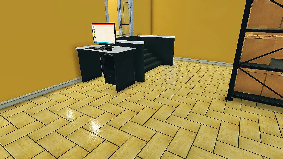 Supermarket Simulator — Паркетні підлоги з дерева