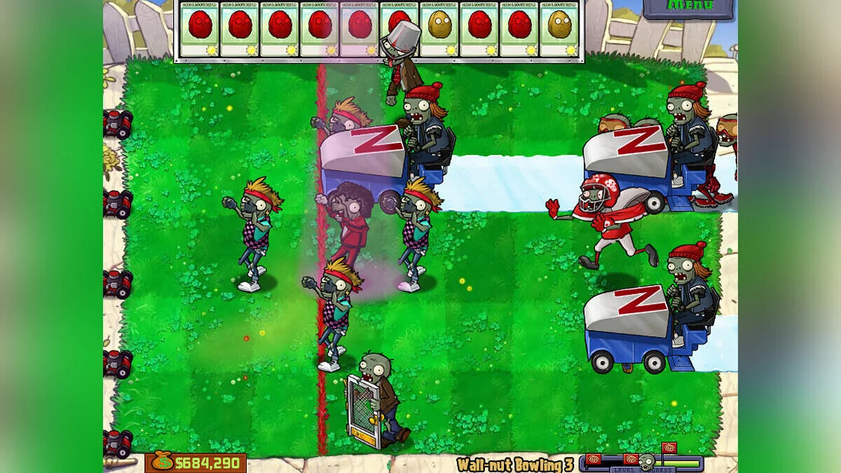 Plants vs. Zombies — Expansão de Plants vs. Zombies (v1.0.11) — reformulação global do jogo