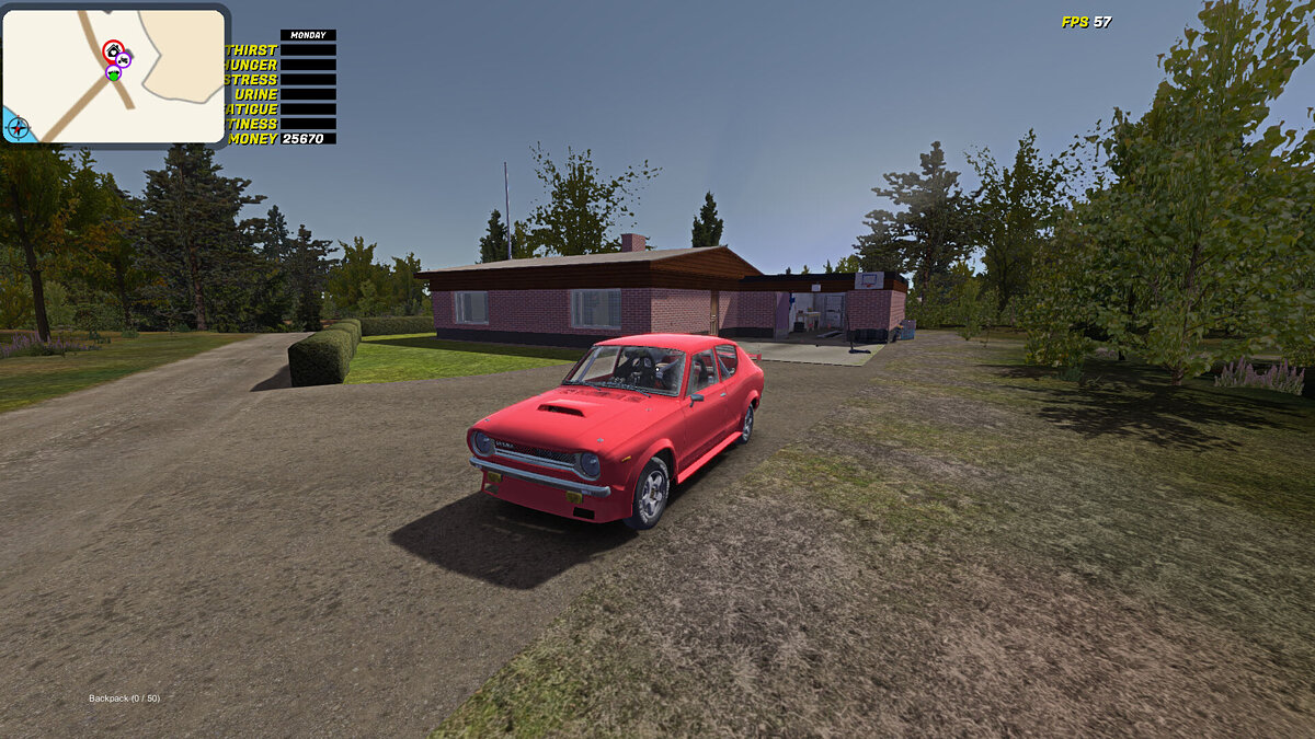 My Summer Car — Fully made racing Satsuma, 25k marks, plot intact