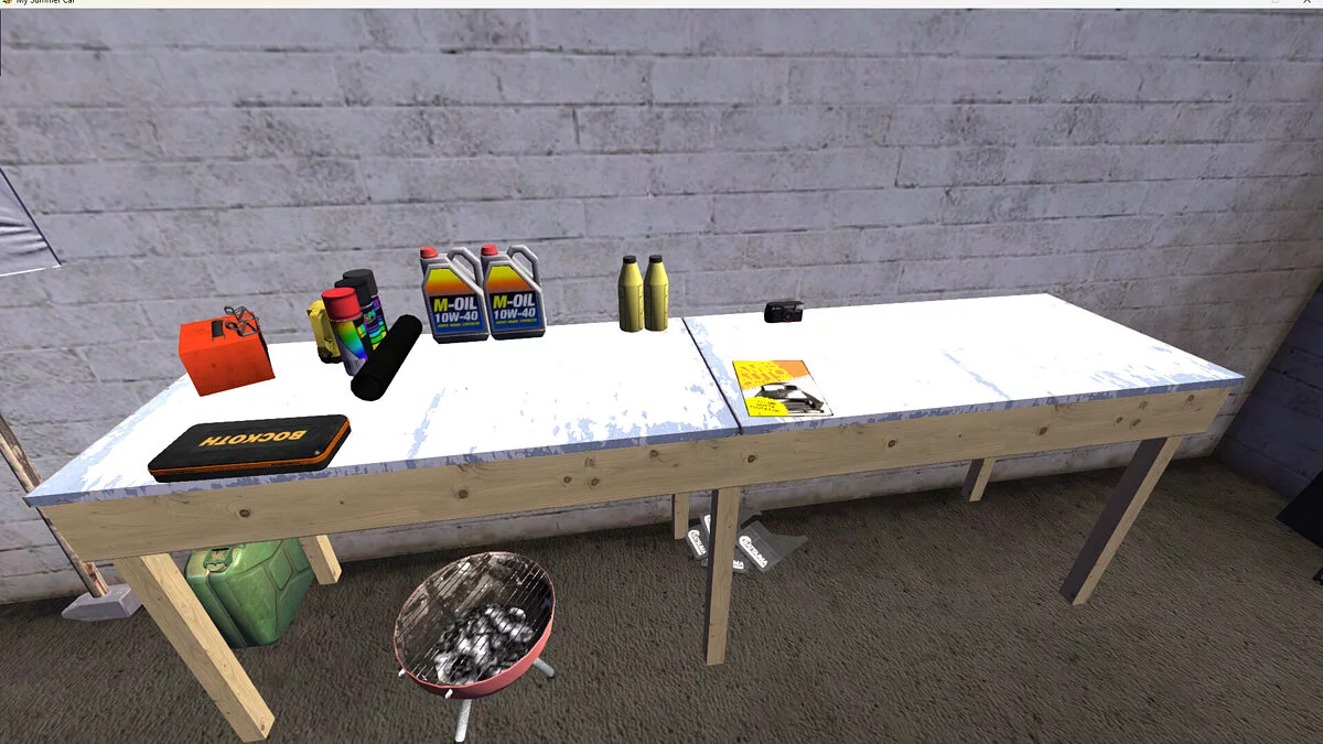 My Summer Car — Satsuma semi-original com radiador de corrida melhorado