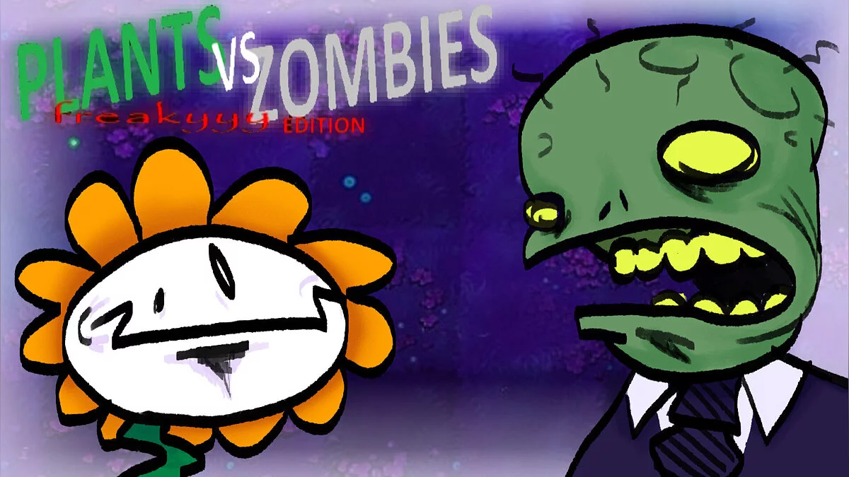 Plants vs. Zombies — PvZ: Freaky Edition - new skins for plants, zombies and other changes