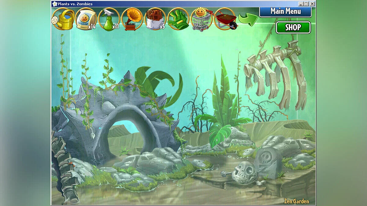 Plants vs. Zombies — PVZ2PAK — grafika jak w drugiej części