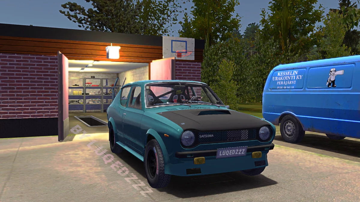 My Summer Car — Rally Satsuma, todo tuning, 400k marcas