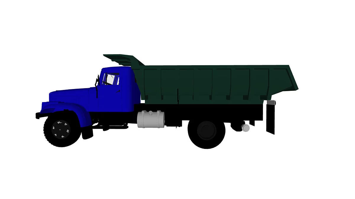 Simple Car Crash Physics Sim — Wywrotka KrAZ