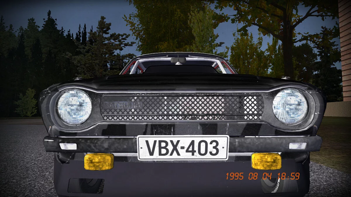 My Summer Car — Drag Yarışı için Satsuma 200 km/s, 51k Mark