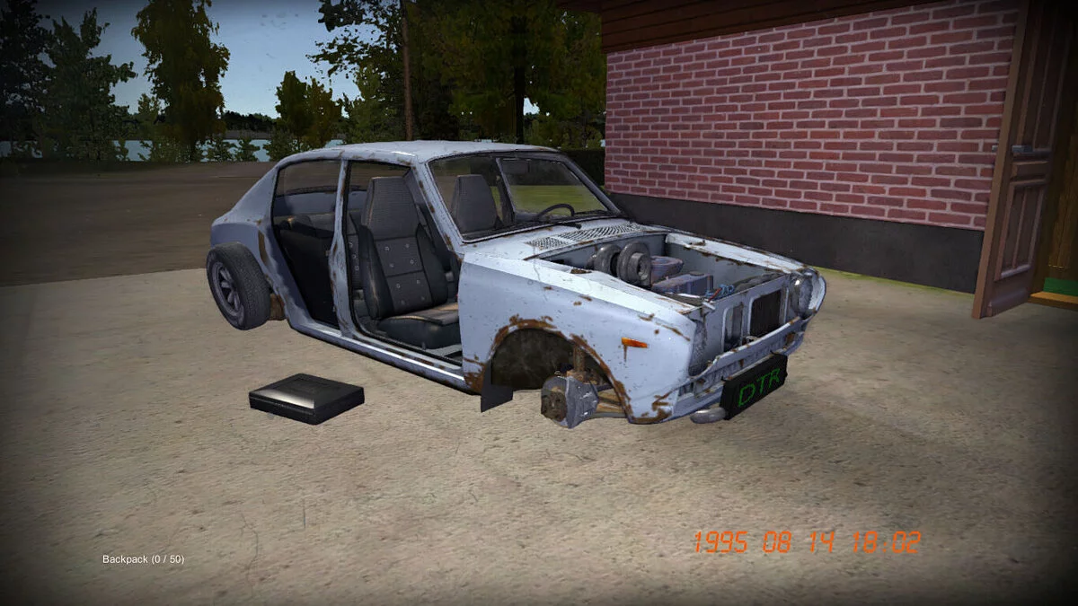 My Summer Car — Satsuma as from the boot menu