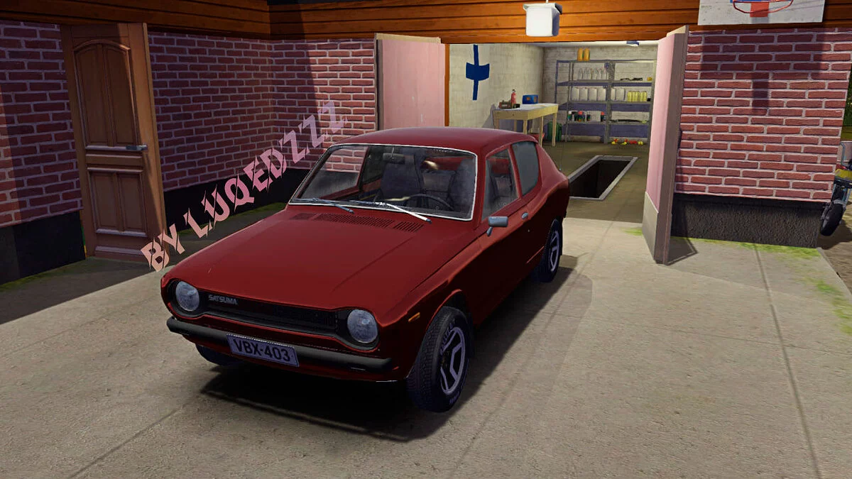 My Summer Car — Stock Satsuma, all spare parts, 10 million