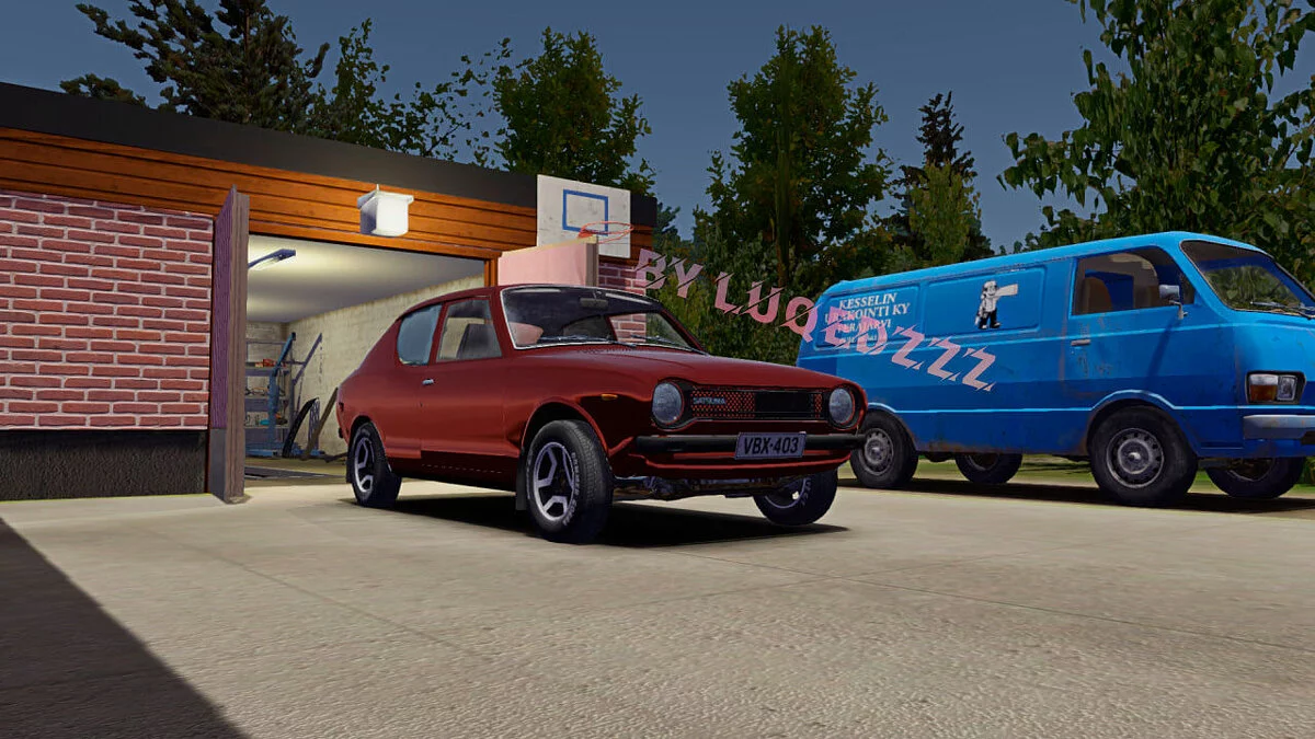 My Summer Car — Satsuma Padrão, todas as peças, 10 milhões
