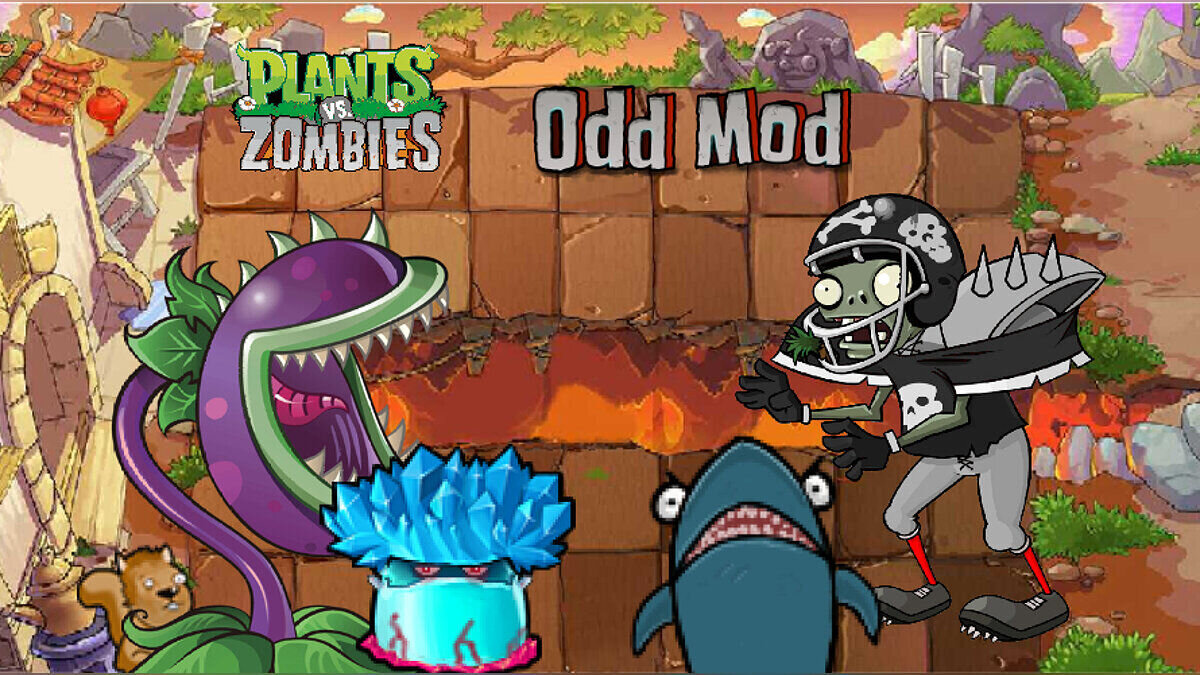 Plants vs. Zombies — Strange Odd Mod + Hardcore EX Mode [v1.4]