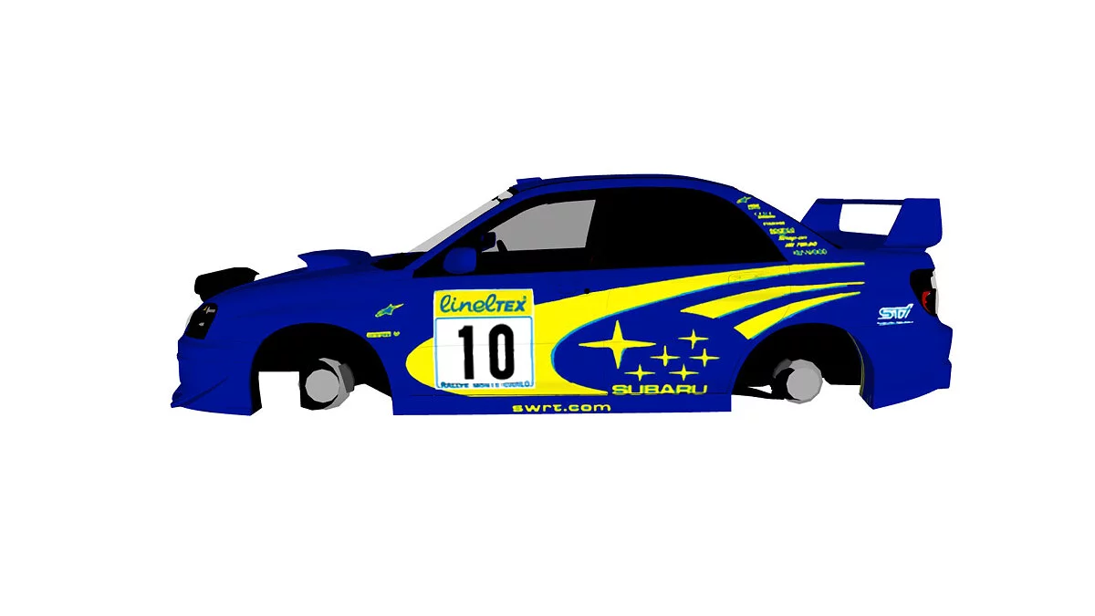 Simple Car Crash Physics Sim — Subaru Impreza Льодовий Гонщик