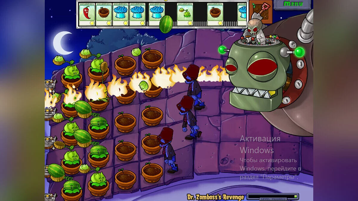 Plants vs. Zombies — The Hell — kesehatan zombie meningkat 6 kali lipat [4.0.7]