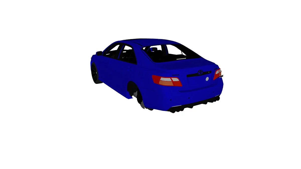 Simple Car Crash Physics Sim — Toyota Camry