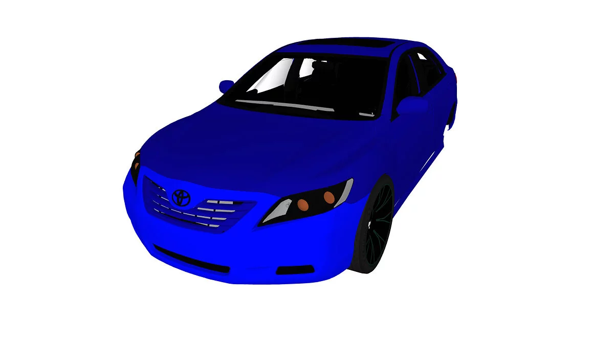 Simple Car Crash Physics Sim — Toyota Camry