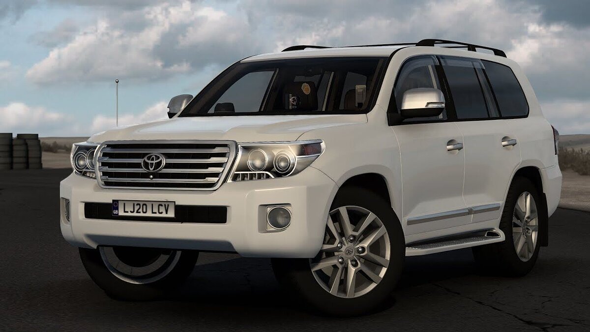 Euro Truck Simulator 2 — Toyota Land Cruiser 200 [v1.9]