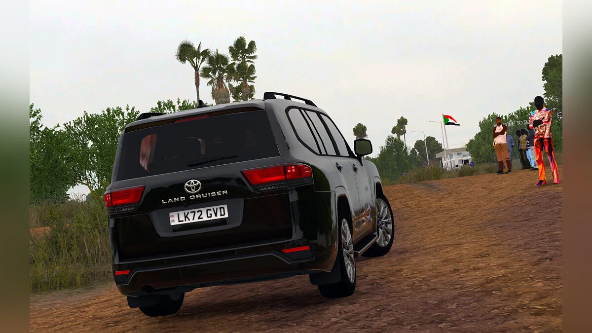 Euro Truck Simulator 2 — Toyota Land Cruiser 300 2022 [v1.3]