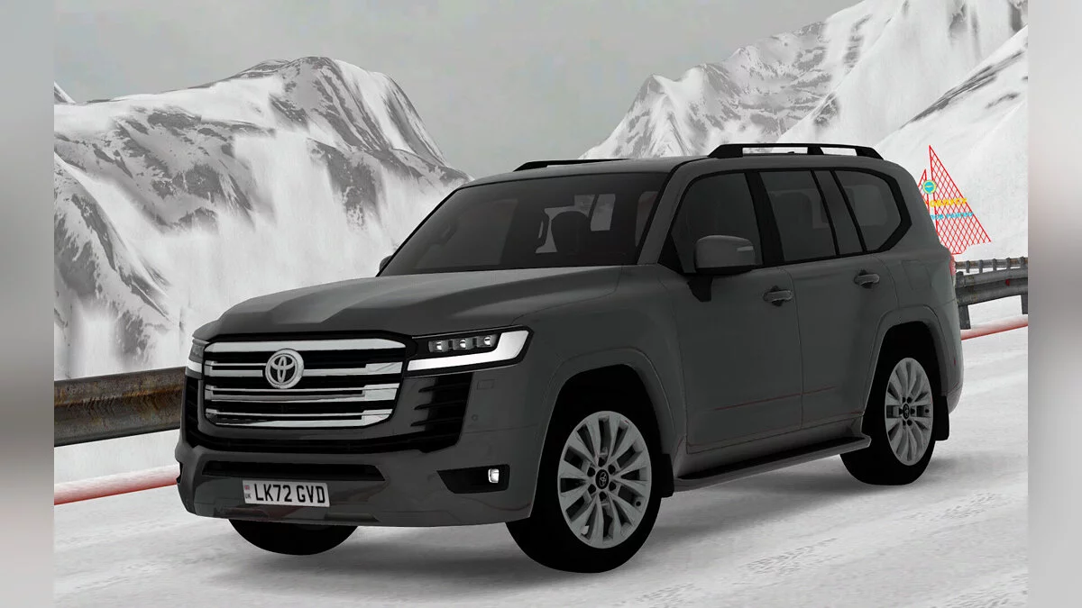 Euro Truck Simulator 2 — Toyota Land Cruiser 300 2022 [v1.3]