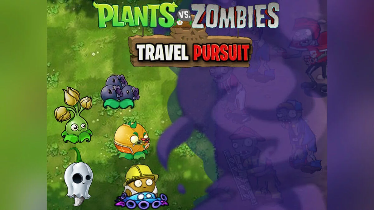 Plants vs. Zombies — Travel Pursuit - improved graphics and new plant models v1.5