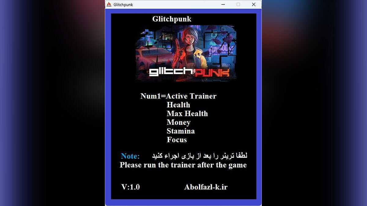 Glitchpunk — Trainer (+5) [1.0]