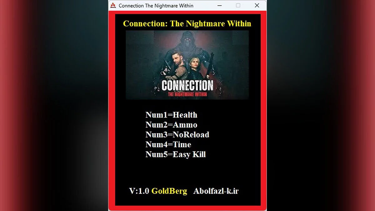 Connection: The Nightmare Within — Entraîneur (+5) [1.0]