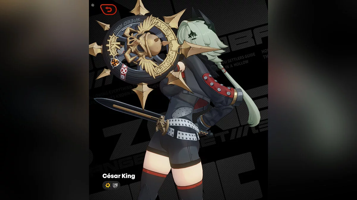 Zenless Zone Zero — Shorts aprimorados para César