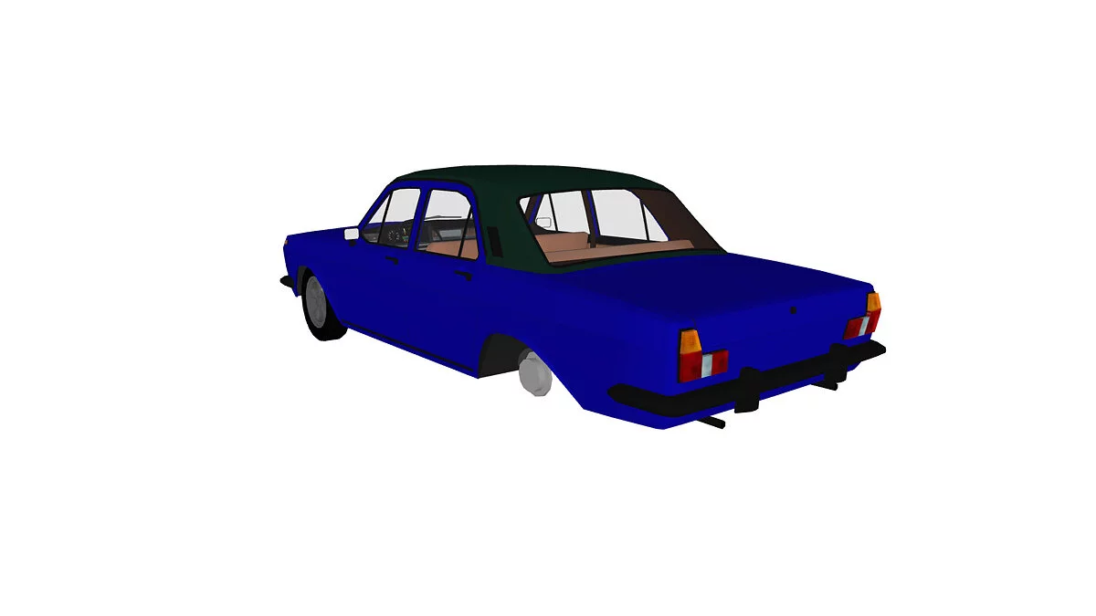 Simple Car Crash Physics Sim — Волга