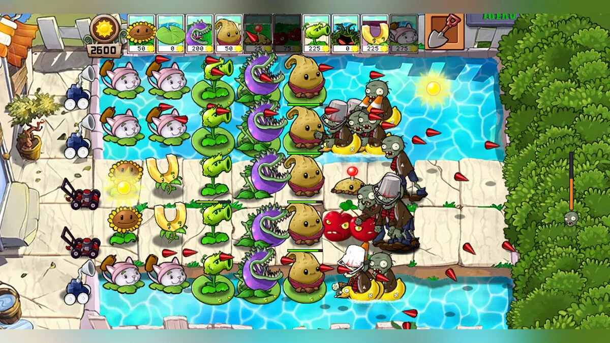 Plants vs. Zombies — Mais Um Spawnrate Insano: Crescimento (0.702-1) — mais um mod maluco