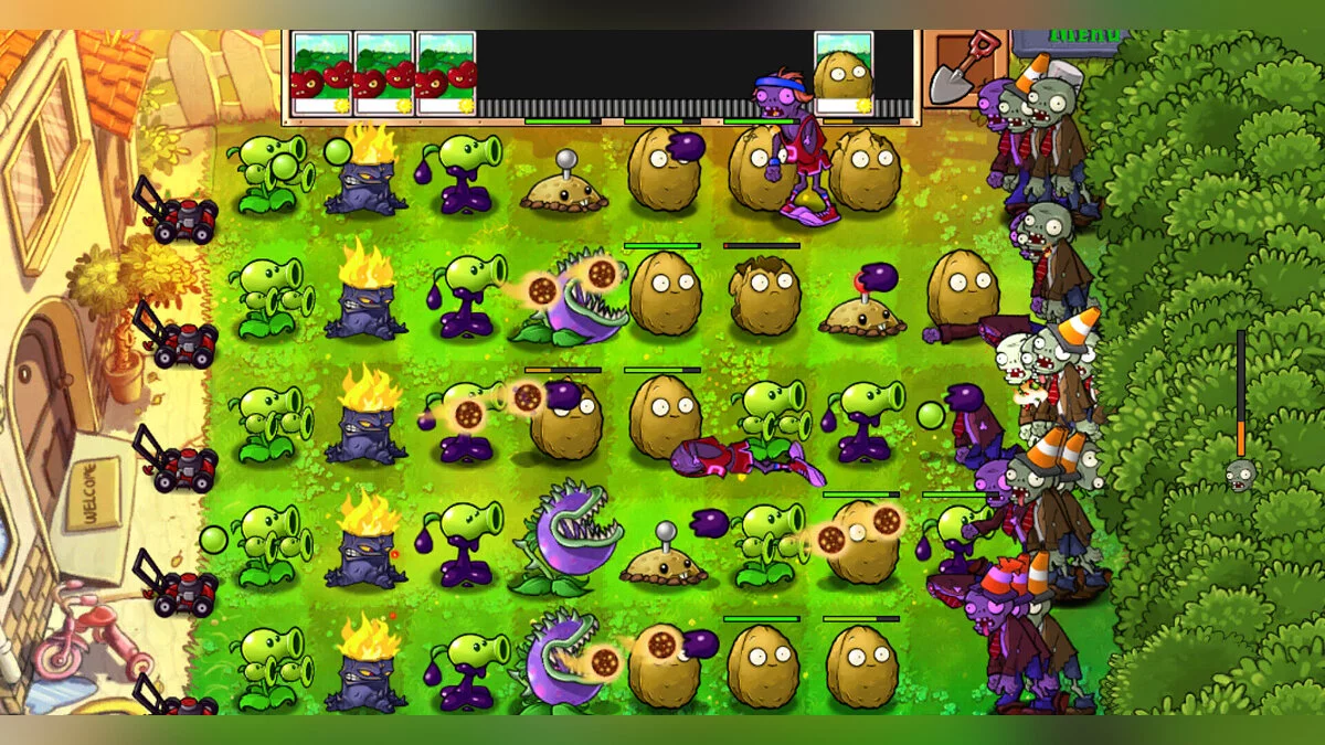 Plants vs. Zombies — Mais Um Spawnrate Insano: Crescimento (0.702-1) — mais um mod maluco
