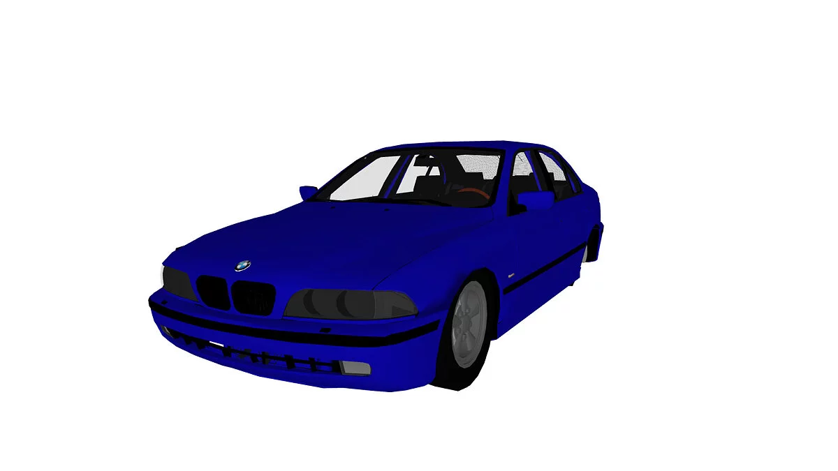 Simple Car Crash Physics Sim — BMW E39