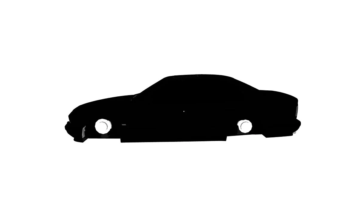 Simple Car Crash Physics Sim — BMW M5 E34