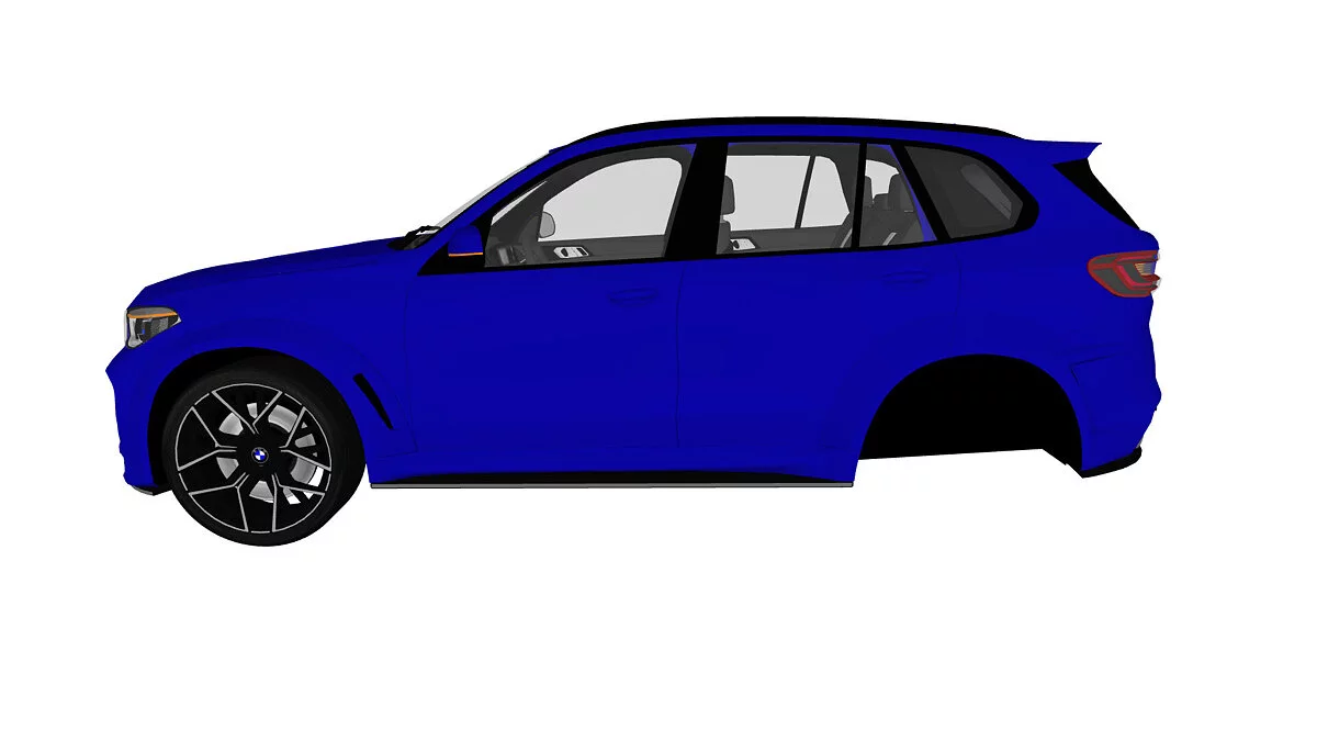 Simple Car Crash Physics Sim — BMW X5M