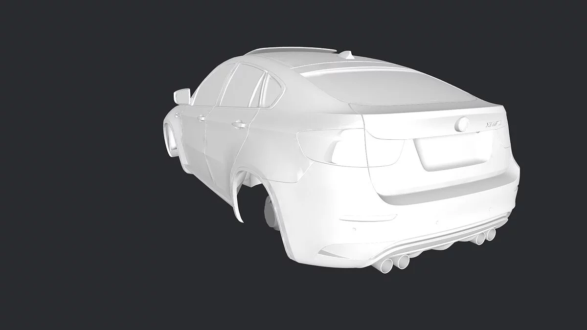 Simple Car Crash Physics Sim — BMW X6M