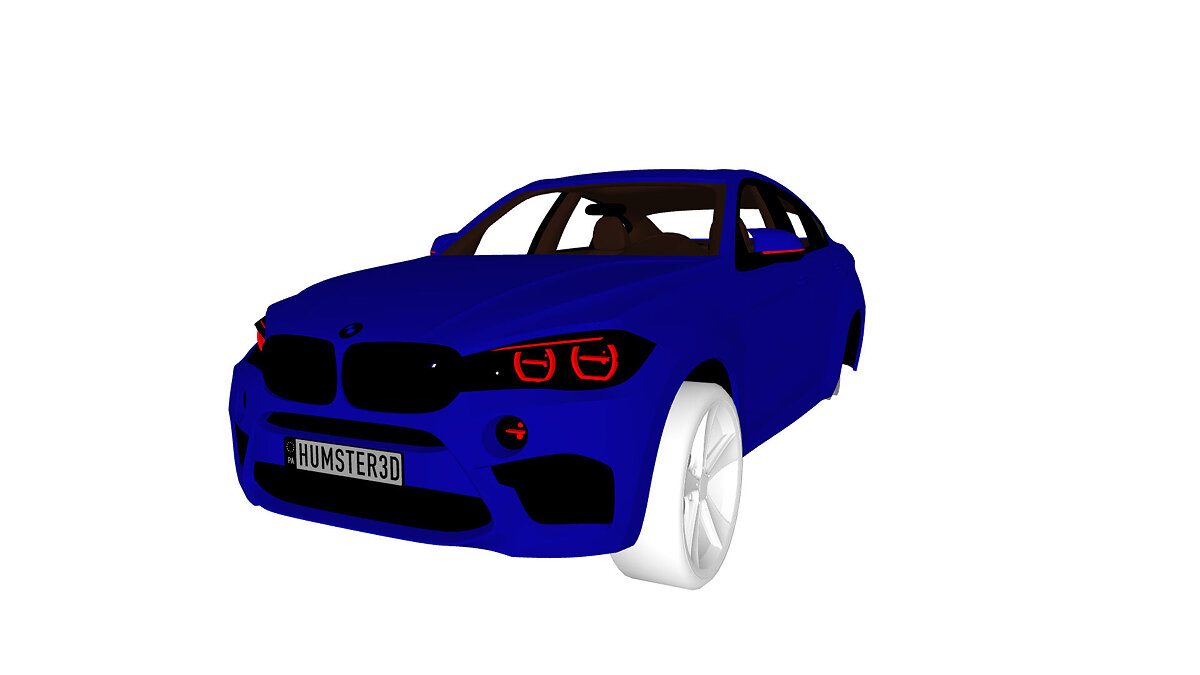 Simple Car Crash Physics Sim — BMW X6M