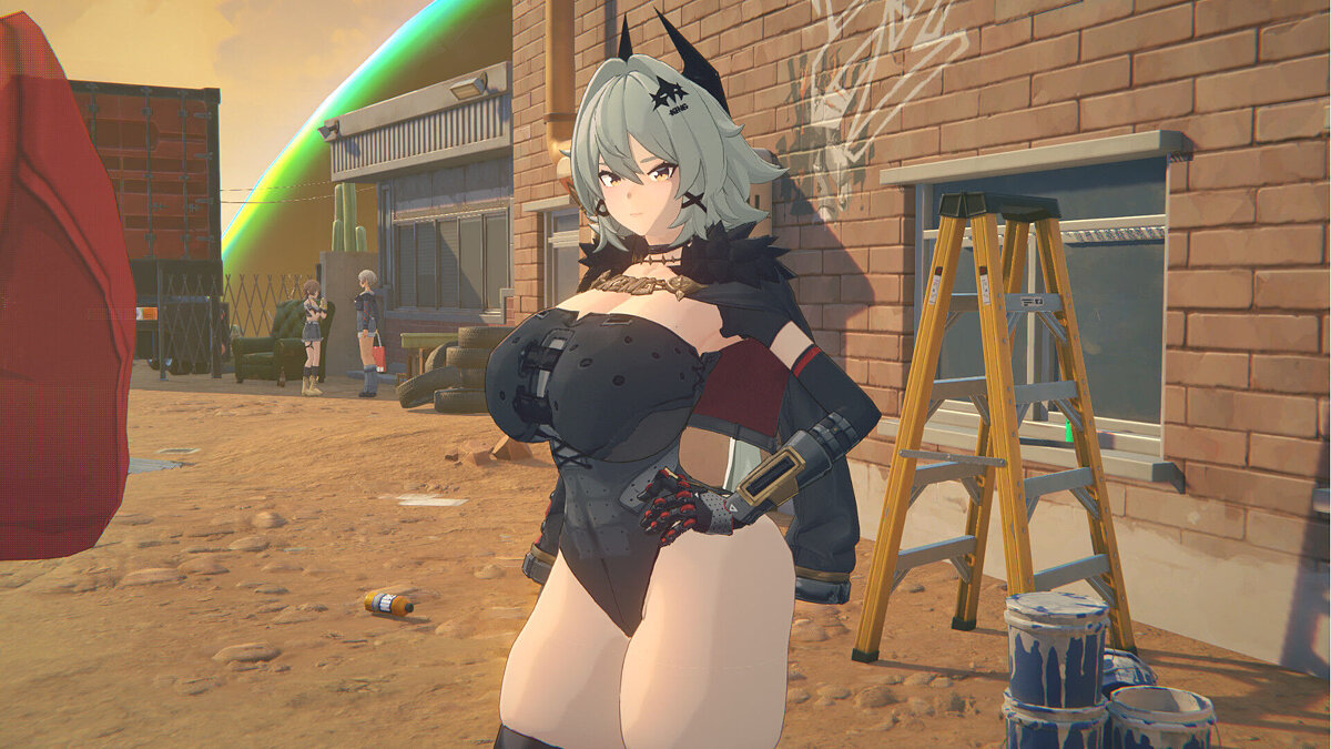 Zenless Zone Zero — Caesar with big breasts and butt