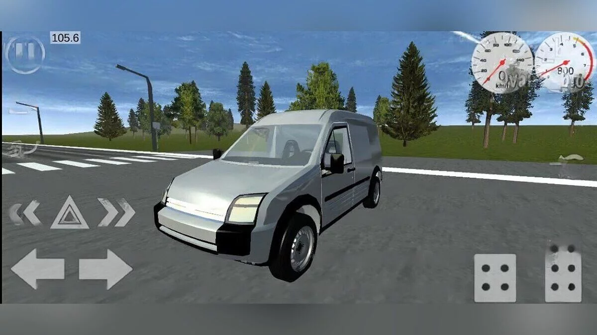 Simple Car Crash Physics Sim — Ford conecta Tourneo