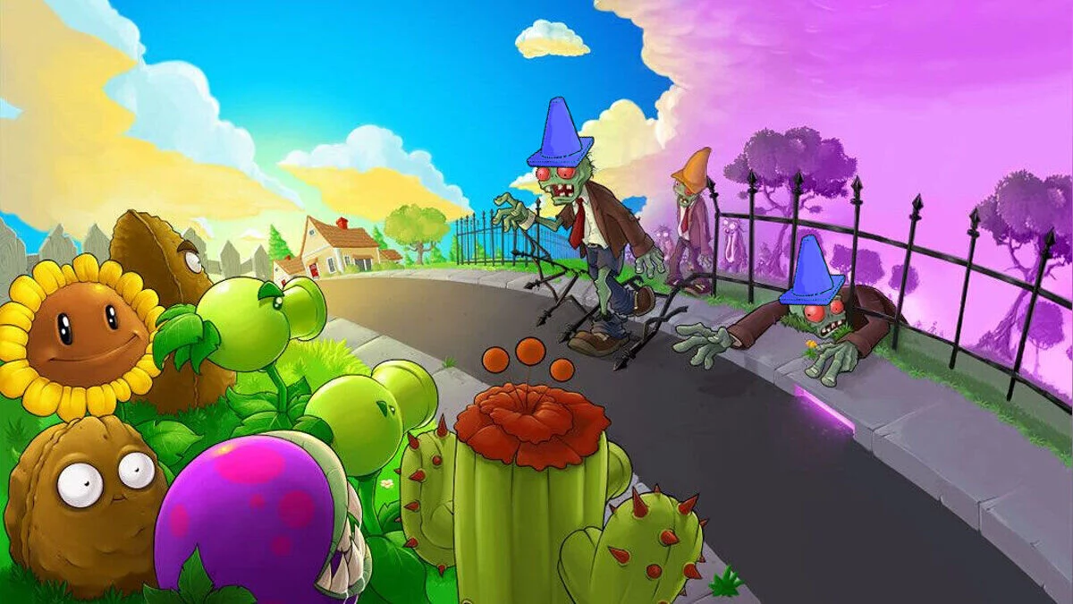 Plants vs. Zombies — Giga Lawn Of Hell + Широкоформатний режим [0.8]